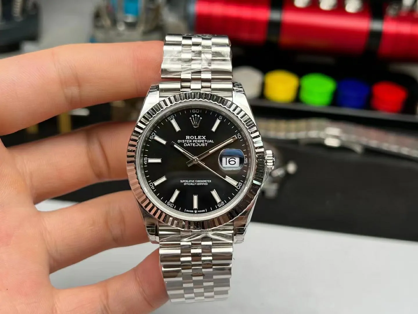 VS黑日誌升級版DateJust 41 126334 904L 1:1 Best Edition Black