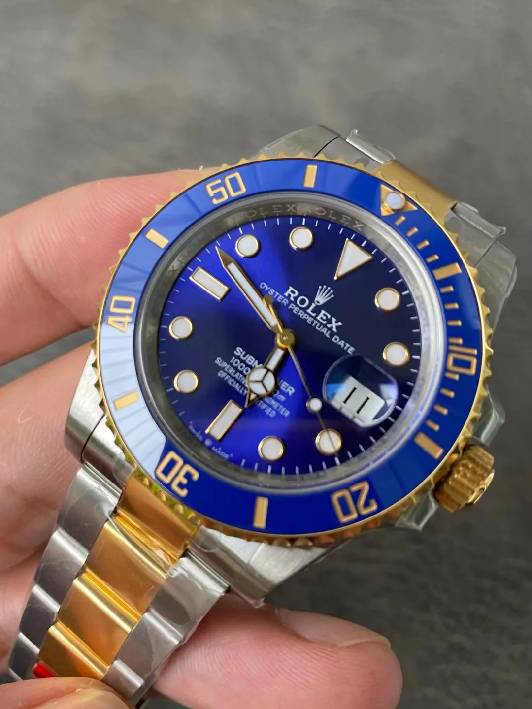 Submariner 116613LB Blue Ceramic 904L Steel/YG VSF 1:1 Best Edition Blue Dial VS3135