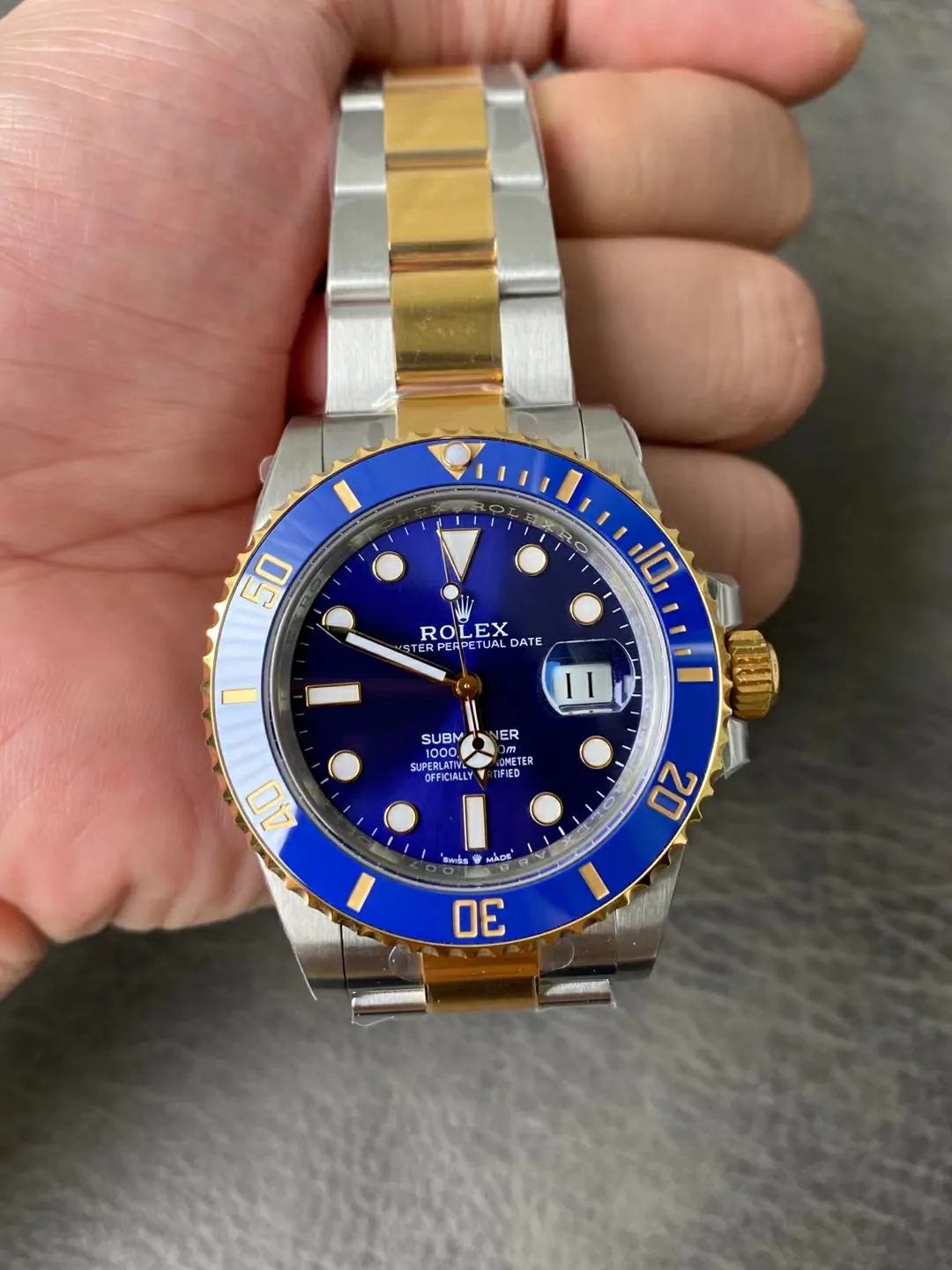 Submariner 116613LB Blue Ceramic 904L Steel/YG VSF 1:1 Best Edition Blue Dial VS3135