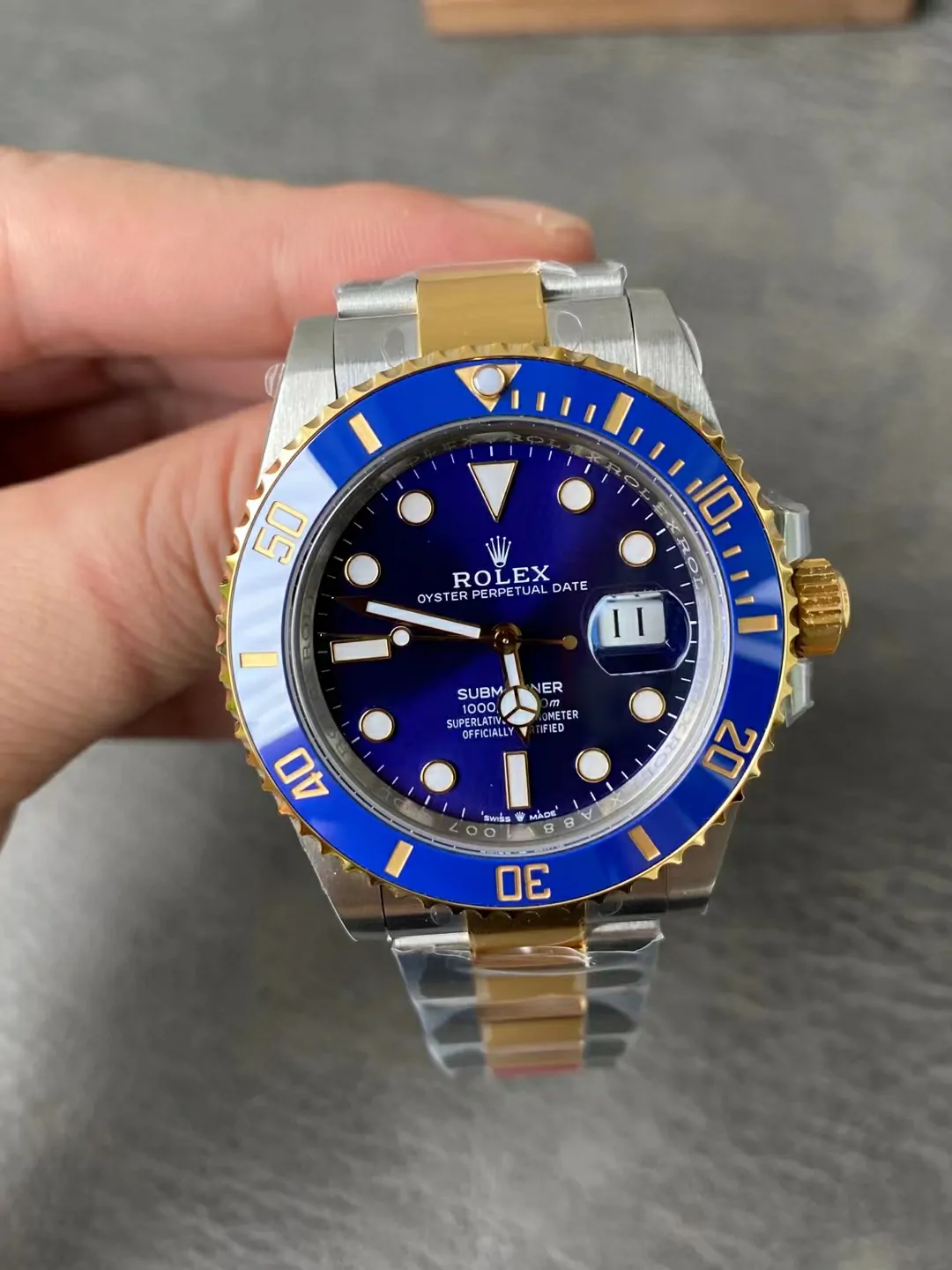 Submariner 116613LB Blue Ceramic 904L Steel/YG VSF 1:1 Best Edition Blue Dial VS3135