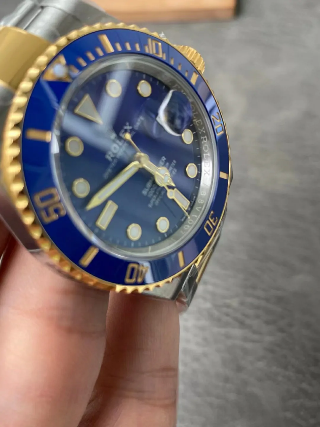 Submariner 116613LB Blue Ceramic 904L Steel/YG VSF 1:1 Best Edition Blue Dial VS3135