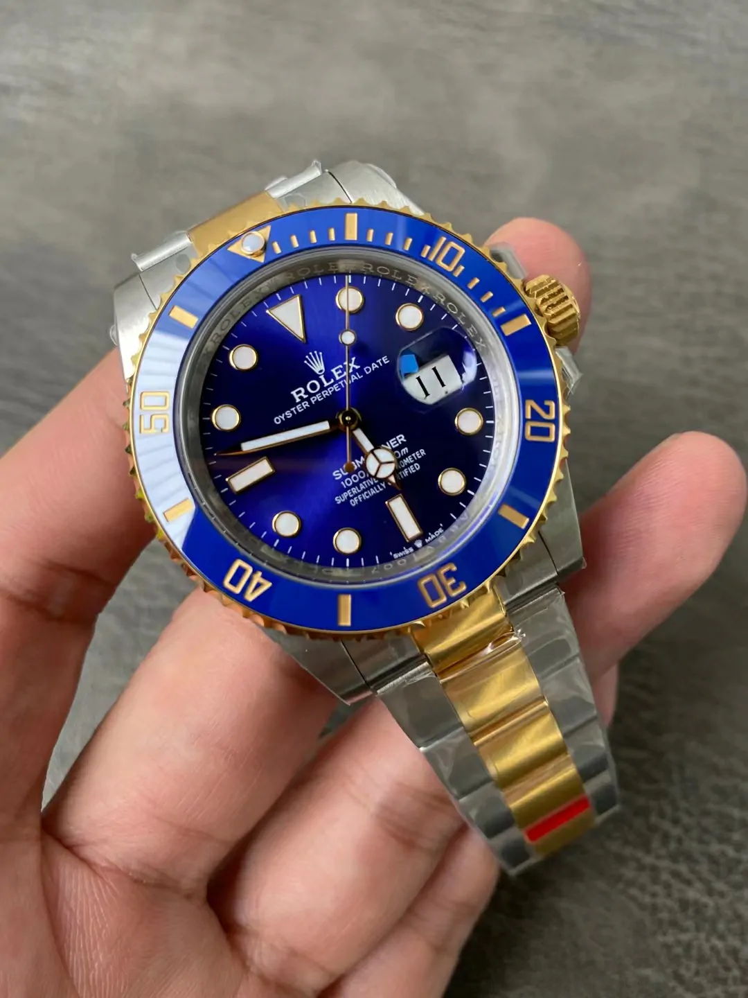 Submariner 116613LB Blue Ceramic 904L Steel/YG VSF 1:1 Best Edition Blue Dial VS3135