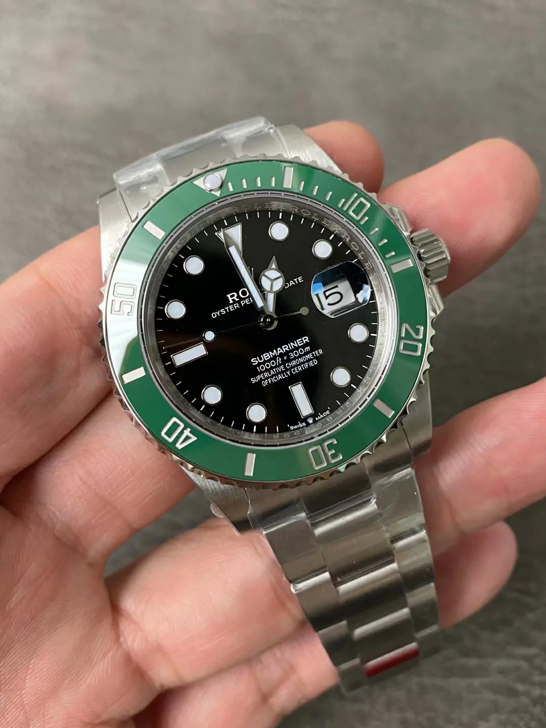 VS绿水鬼黑面Submariner 41mm 126610 LV Kermit