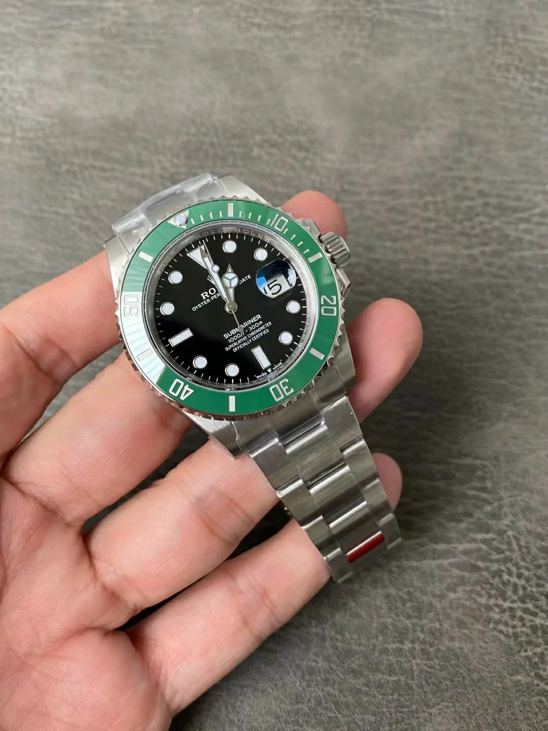 VS绿水鬼黑面Submariner 41mm 126610 LV Kermit