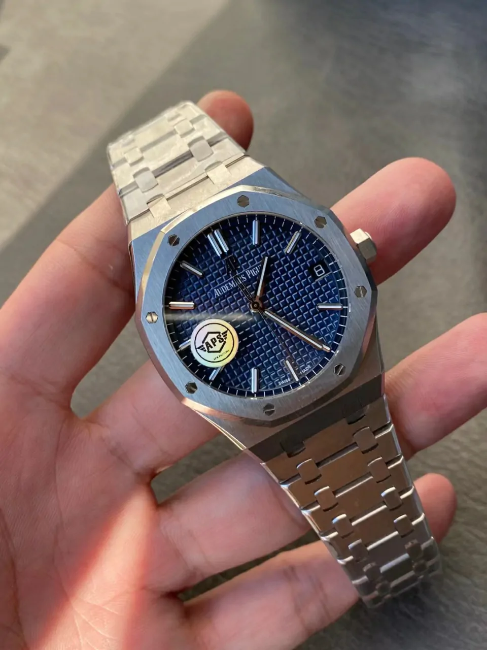 APS一體機芯Royal Oak 41mm 15500 Blue