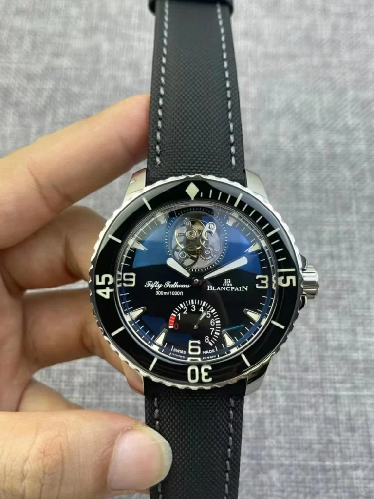 JBF五十噚陀飞轮 Fifty Fathoms Tourbillon Black Dial