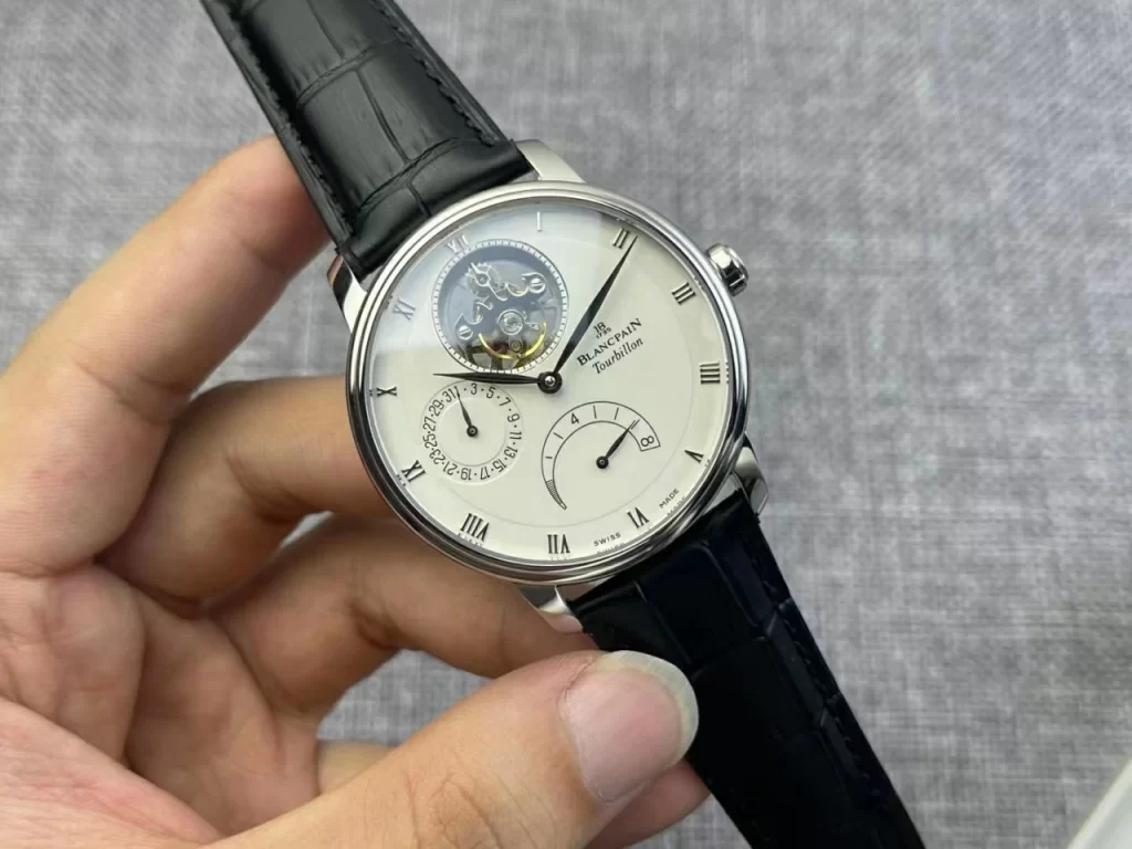 JBF维莱尔陀飞轮Villeret Tourbillon SS White Dial