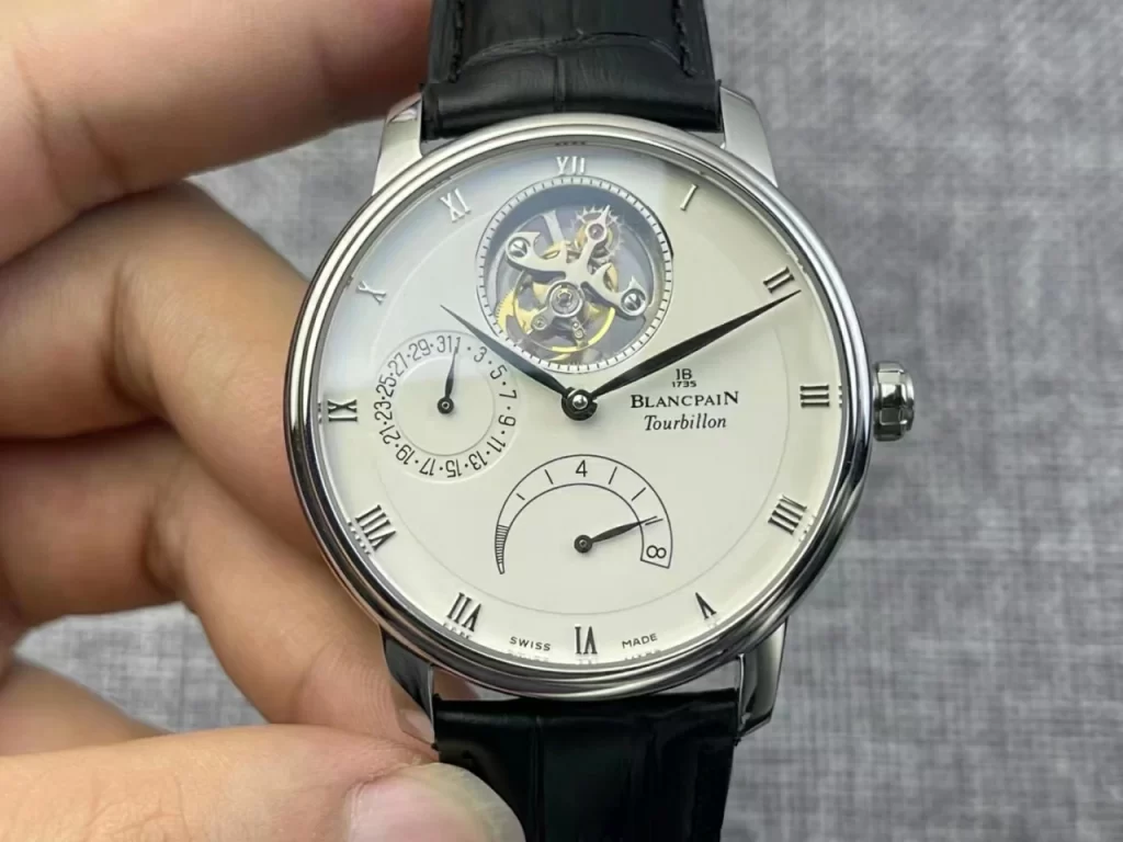 JBF维莱尔陀飞轮Villeret Tourbillon SS White Dial