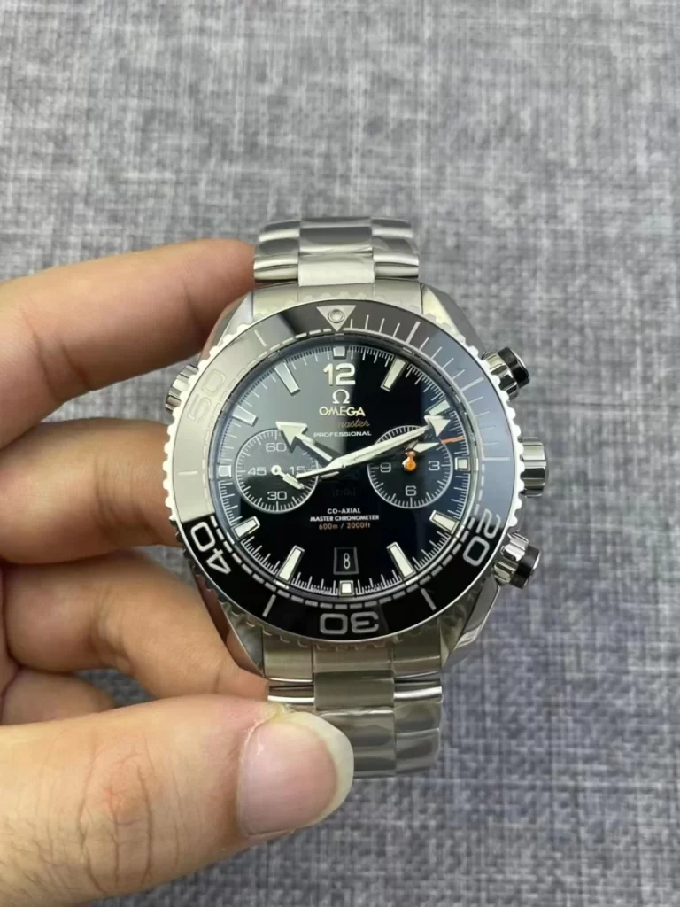 OMF V2海马600计时Planet Ocean Master Chronometer Black Dial