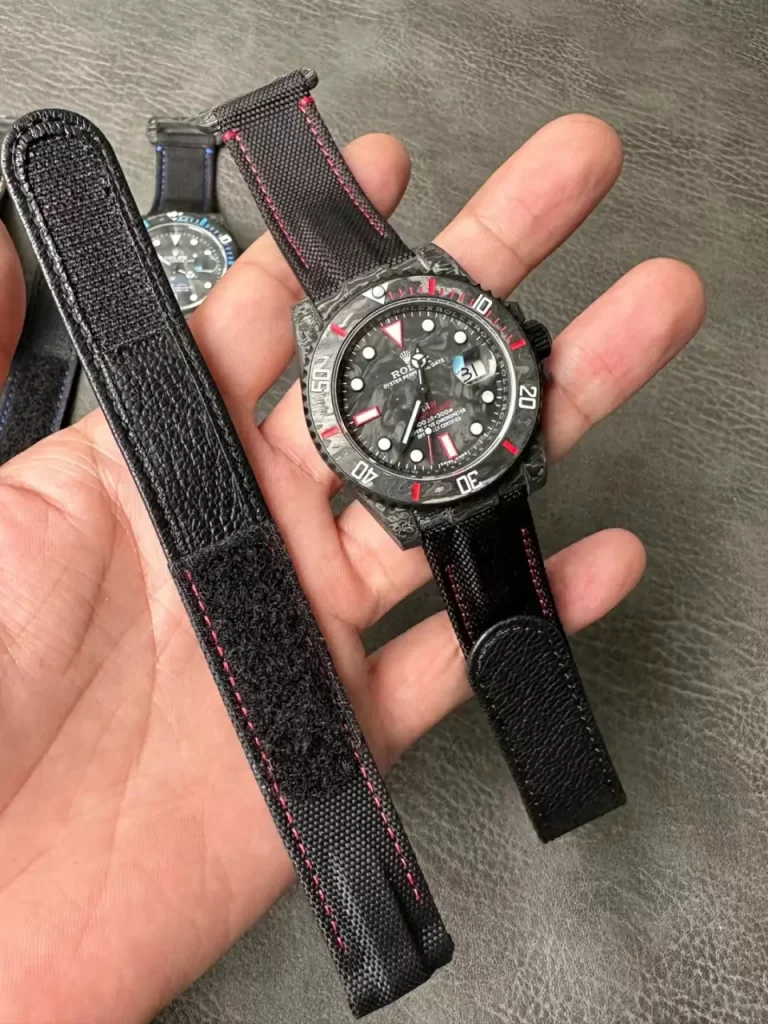 VS碳纤维Submariner DIW Carbon Red Element