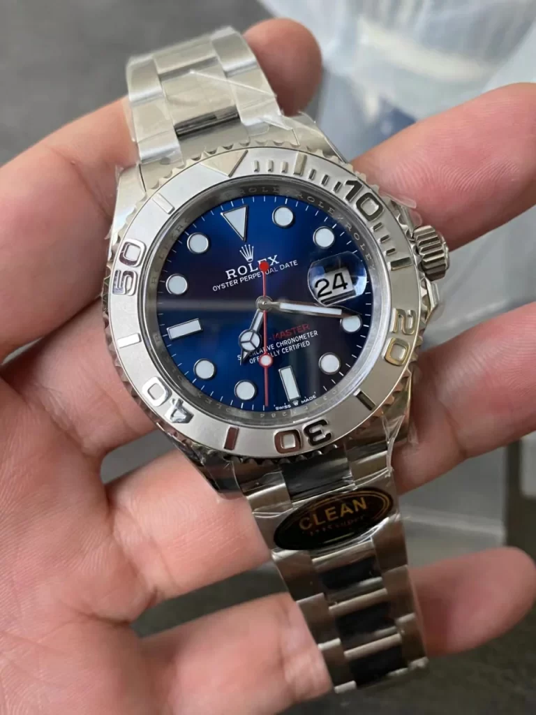 Clean/C廠新品蓝遊艇Yacht-Master 126622 904L Blue