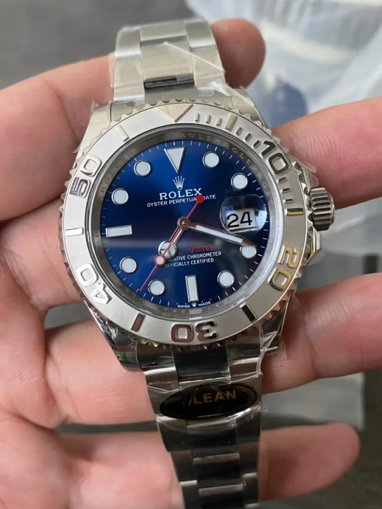 Clean/C廠新品蓝遊艇Yacht-Master 126622 904L Blue