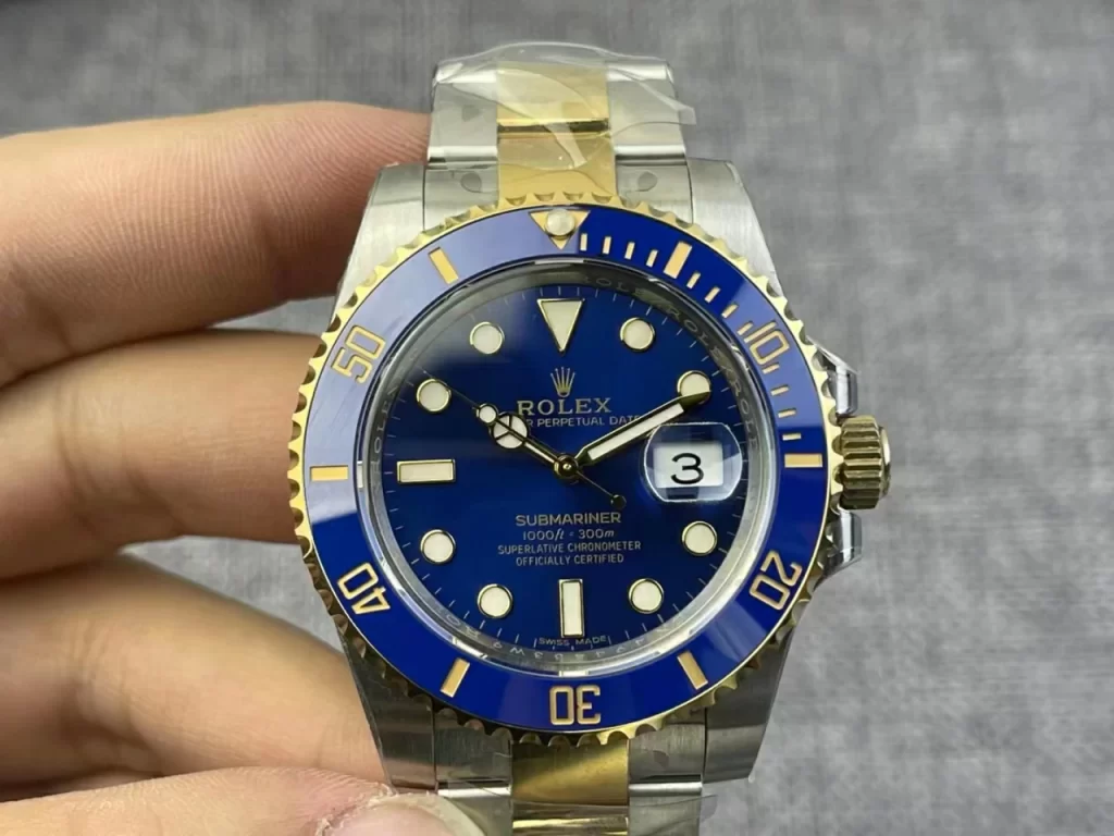 Clean間金藍水鬼Submariner 116613 LB Blue Ceramic 904L