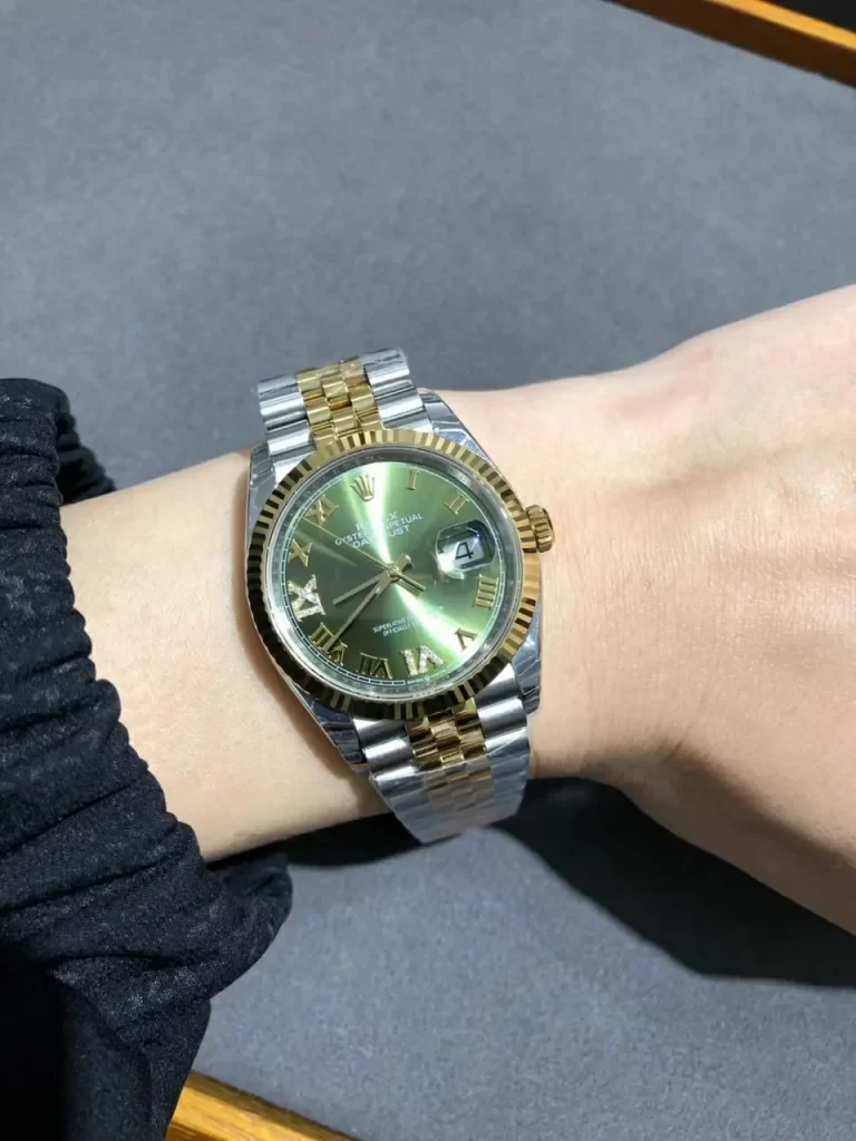 EWF日志型 DateJust 36mm SS/YG 126233 Green Dial