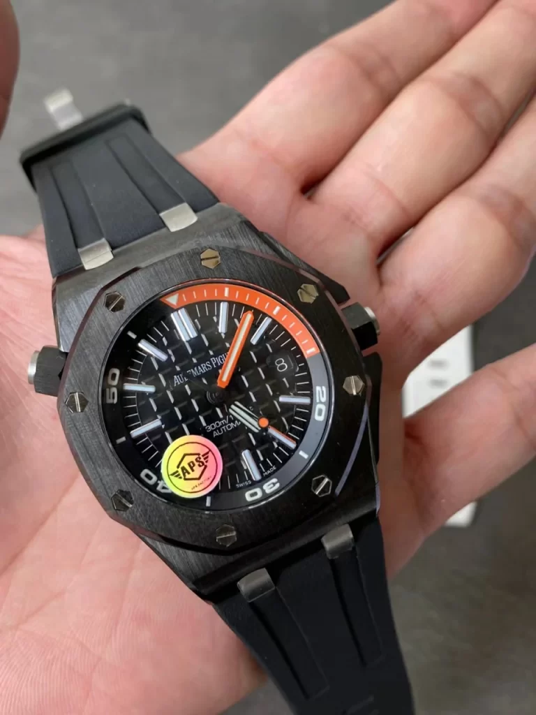 APSF黑陶瓷Royal Oak Offshore Diver 15707 Black Ceramic SA3120 Super Clone