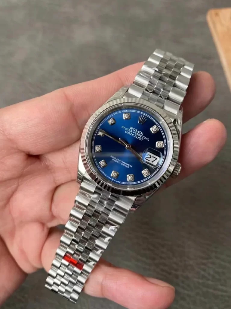 VSF 日志型36mm DateJust 116234 Blue Diamonds Dial Jubilee