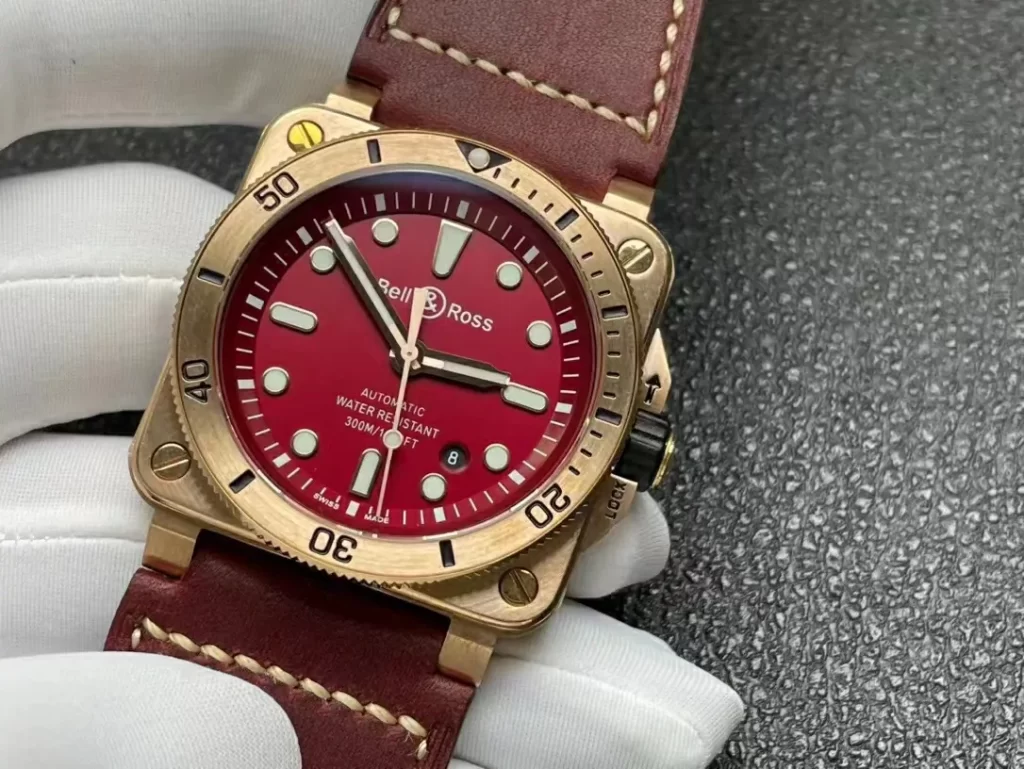 柏莱士青铜BR03-92 Diver 42mm Bronze Red MY9015