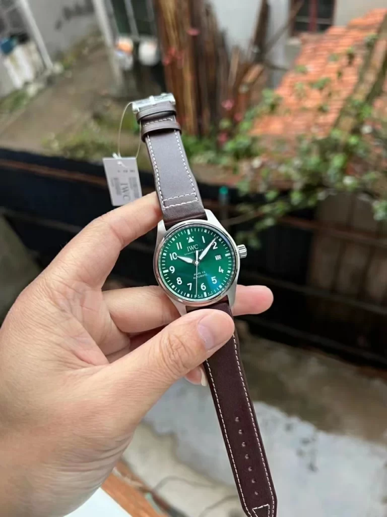 V7F马克二十Mark XX IW328205 Green Dial Leather Strap A2892