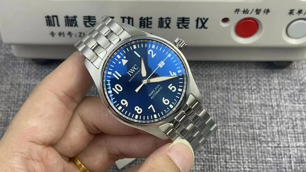 V7F马克十八钢带Mark XVIII IW327016 Blue Dial  SS Bracelet