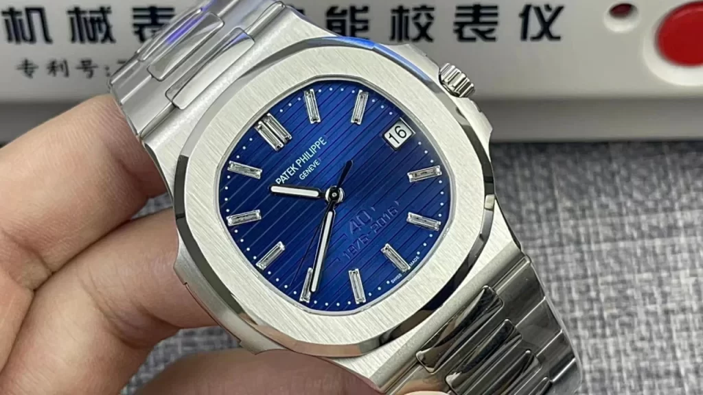 3K鹦鹉螺40周年Nautilus 5711 40th Anniversary Blue Dial Bracelet Super Clone