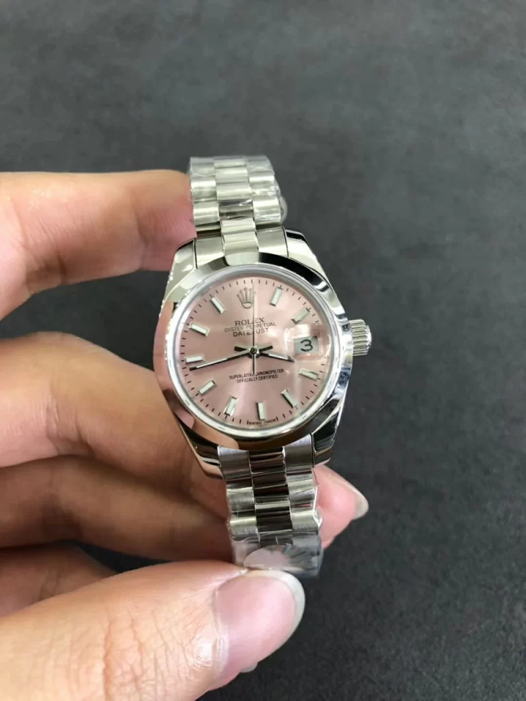 WF女日志Datejust 31mm Ladies Pink Dial Bracelet