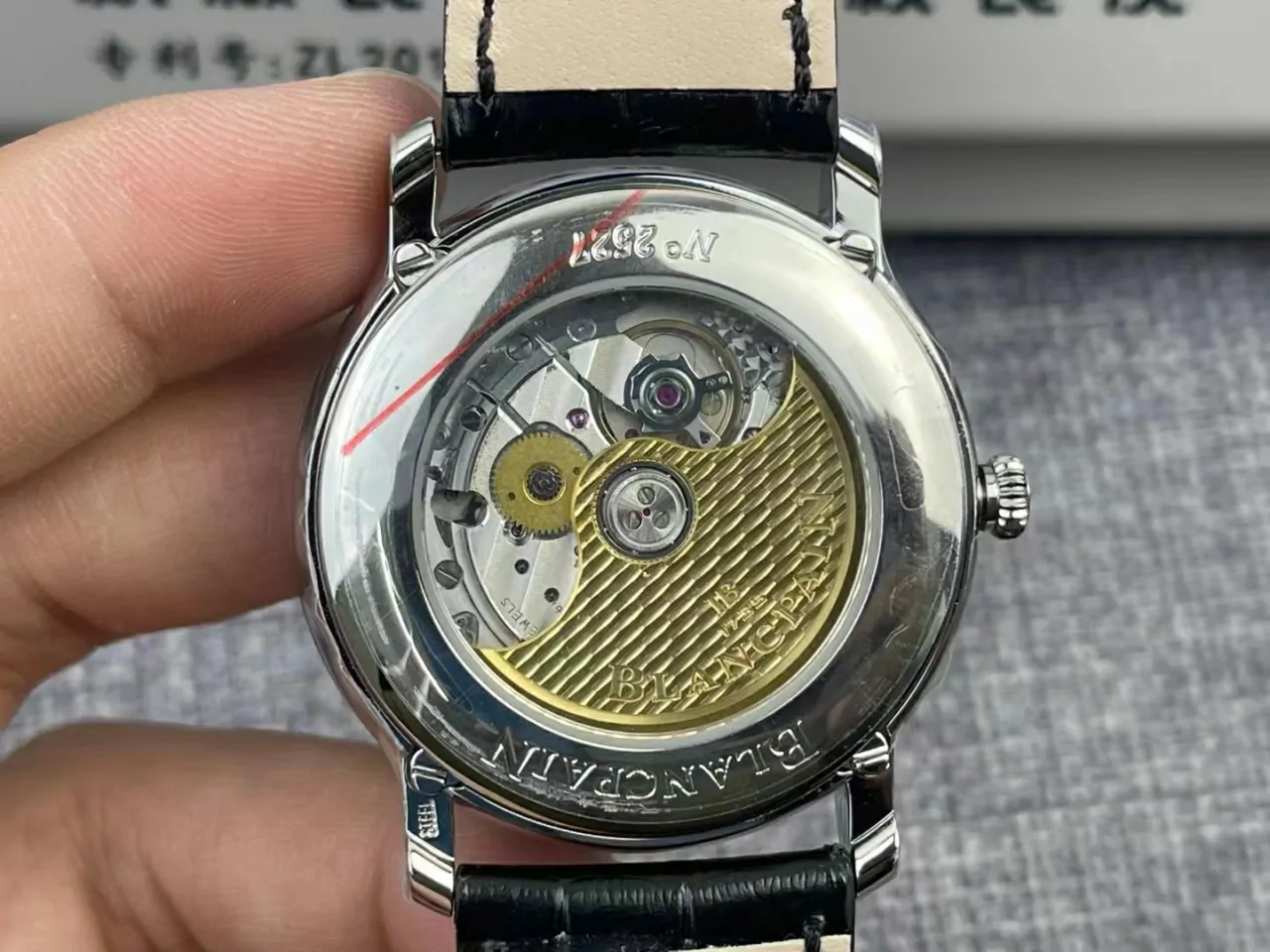 OMF宝珀Villeret 6654 SS Complicated Function  Grey Dial