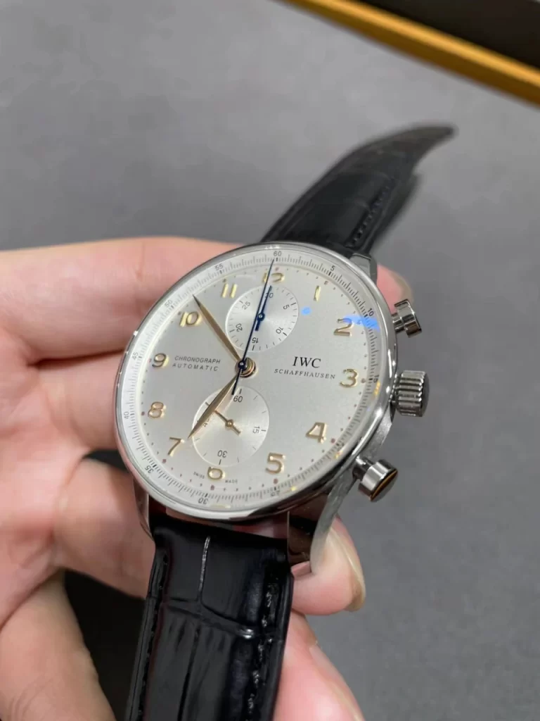 ZF葡萄牙金针Portuguese Chrono IW371445  Leather Strap