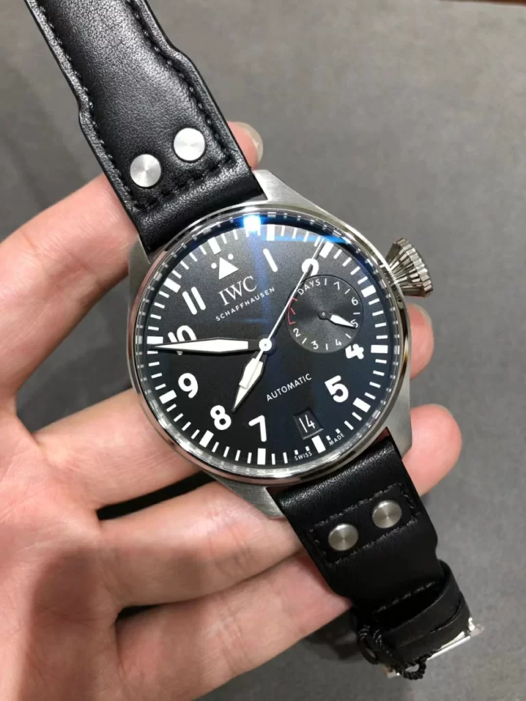 ZF大飞Big Pilot Real PR IW500912 Leather Strap