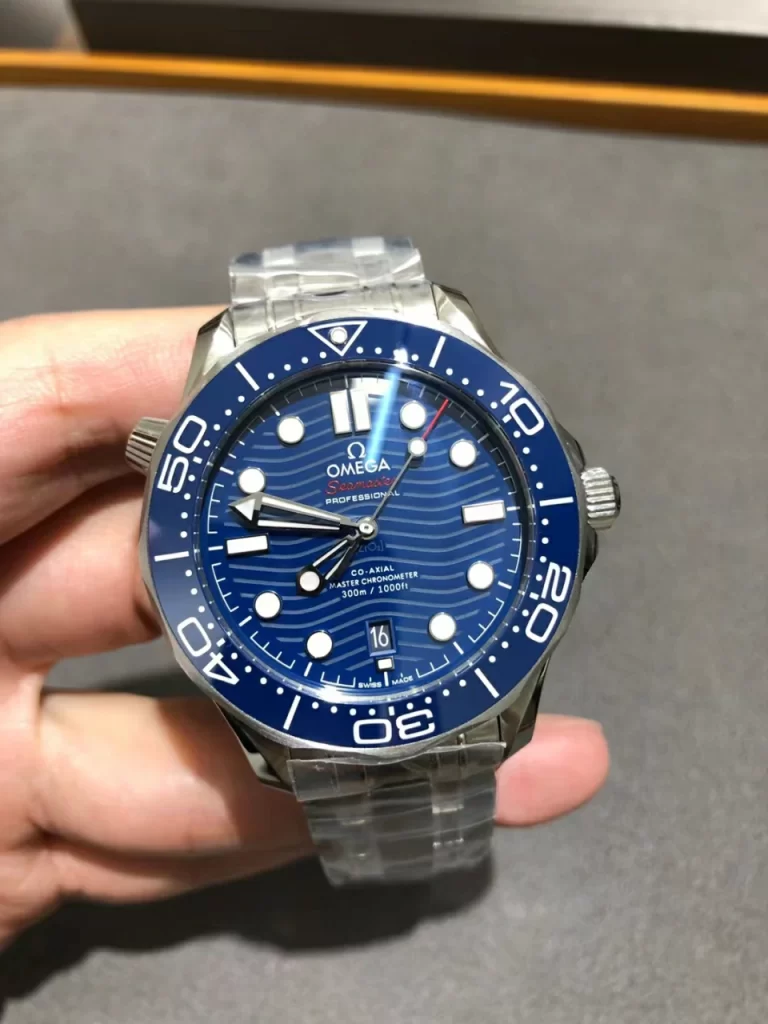 ZF海马 Seamaster Diver 300M Blue Ceramic Blue Dial SS Bracelet 