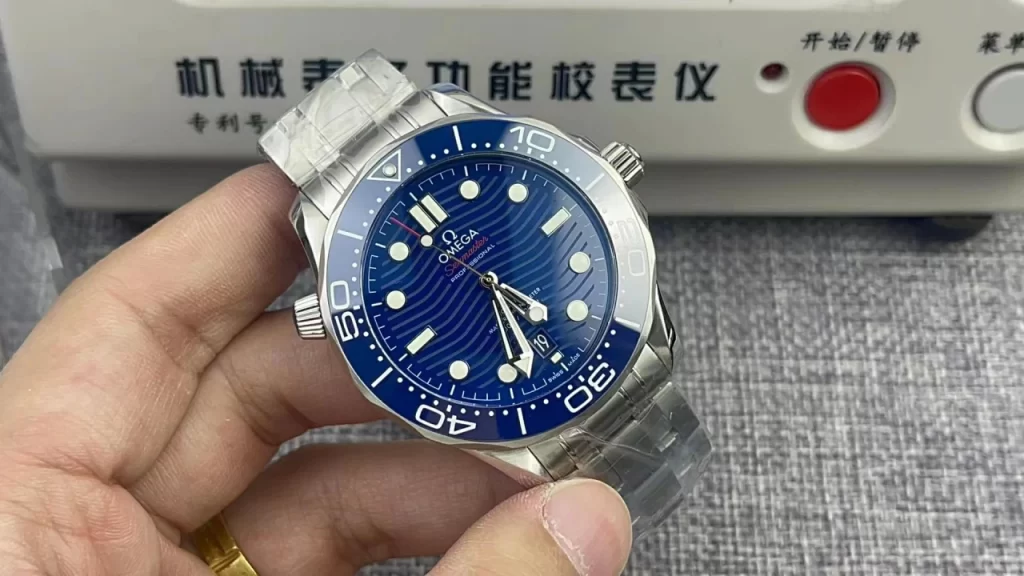 VSF海马Seamaster Diver 300M Blue Ceramic Blue Dial