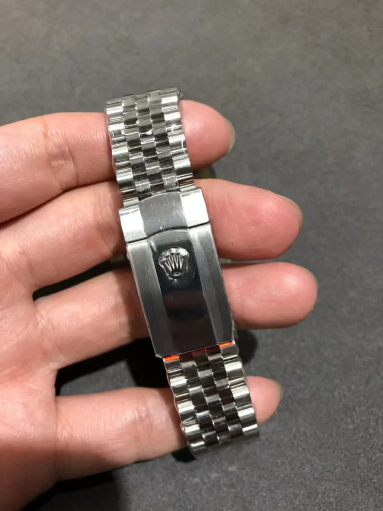 Clean厂日志型41钻面DateJust 41 126334 904L Steel Gray Diamond Dial Jubilee Bracelet