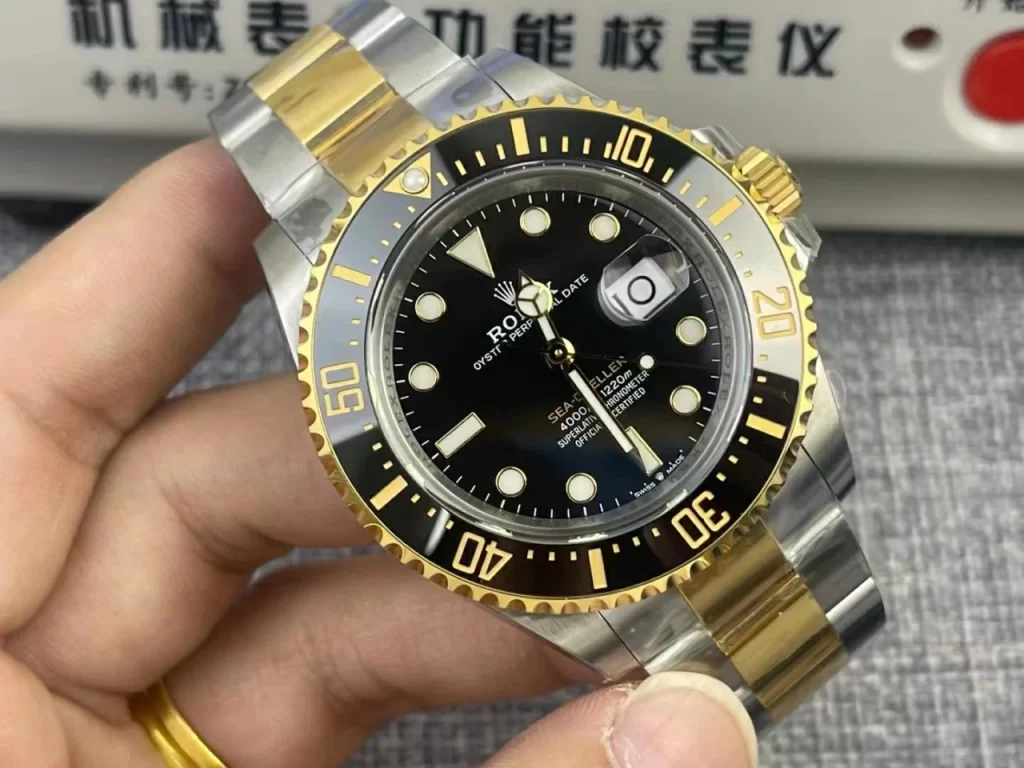 VSF间金鬼王Sea-Dweller 126603 Black Dial SS/YG Bracelet