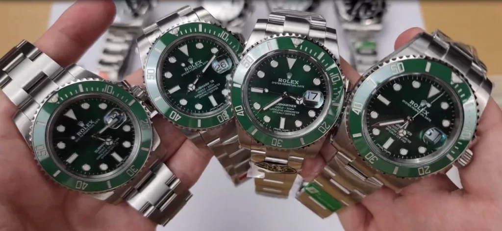 Rolex Submariner -The difference between VSF, Clean, C+ and the Genuine