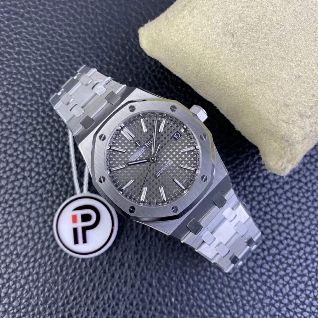 IPF爱彼皇家橡树一体机Royal Oak 37mm 15450 Gray Dial Bracelet SA3120 Super Clone