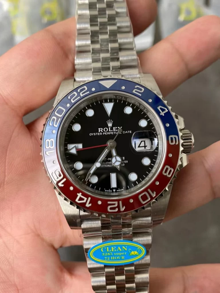 Clean/C厂格林尼治五珠可乐圈GMT-Master II 126710 BLRO Red/Blue Ceramic 904L Jubilee dandong3285