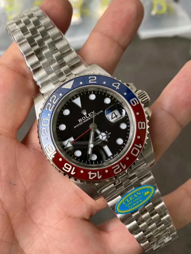 Clean/C厂格林尼治五珠可乐圈GMT-Master II 126710 BLRO Red/Blue Ceramic 904L Jubilee dandong3285