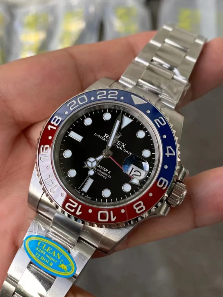 Clean/C厂格林尼治五珠可乐圈GMT-Master II 126710 BLRO Red/Blue Ceramic 904L Oyster dandong3285 best version