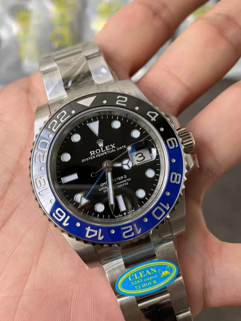 Clean/C厂格林尼治三珠可乐圈GMT-Master II 126710 BLRO Red/Blue Ceramic 904L Oyster dandong3285 best version