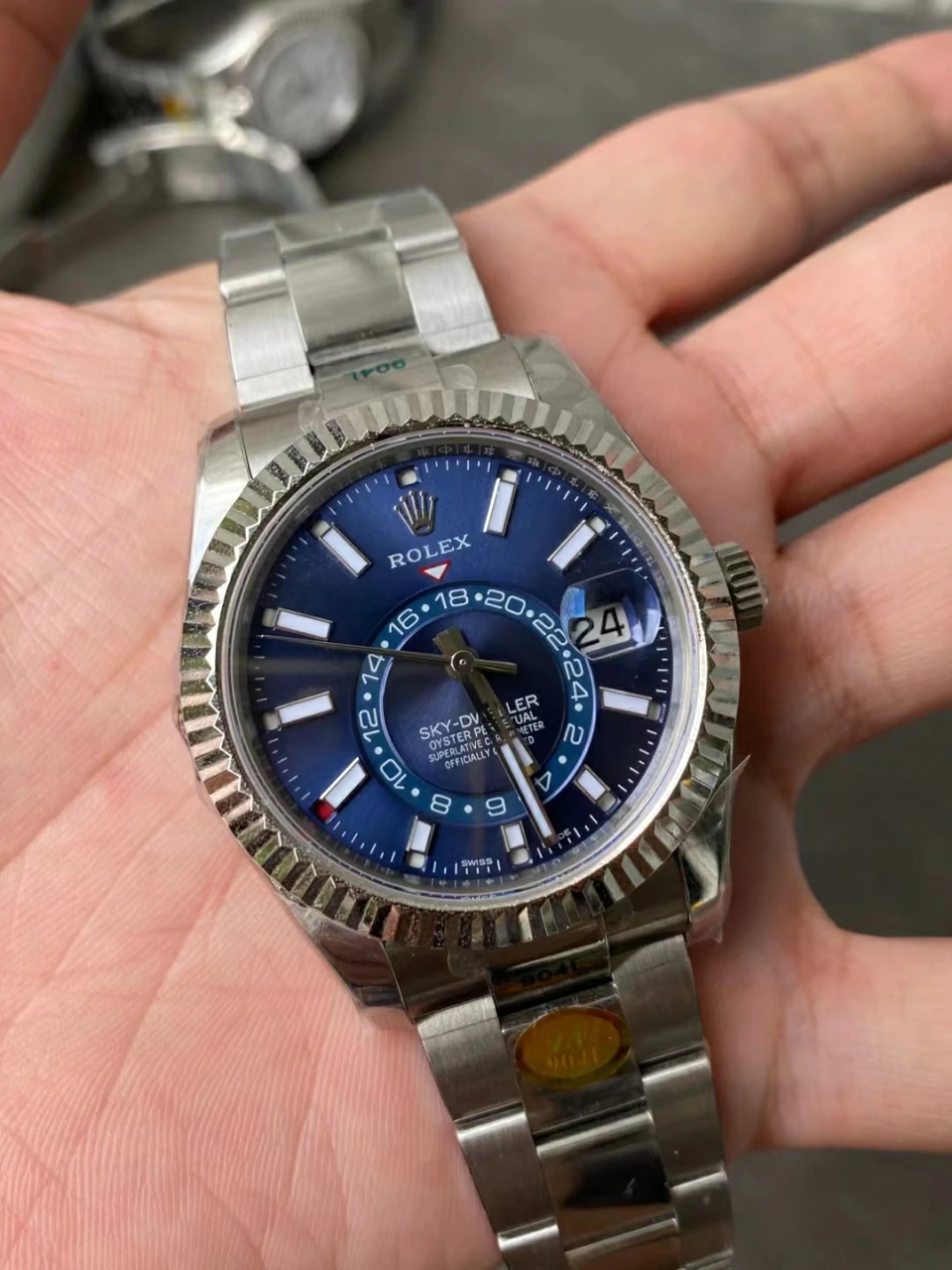 ZF天行者Sky-Dweller 326934 904L SS Blue Dial