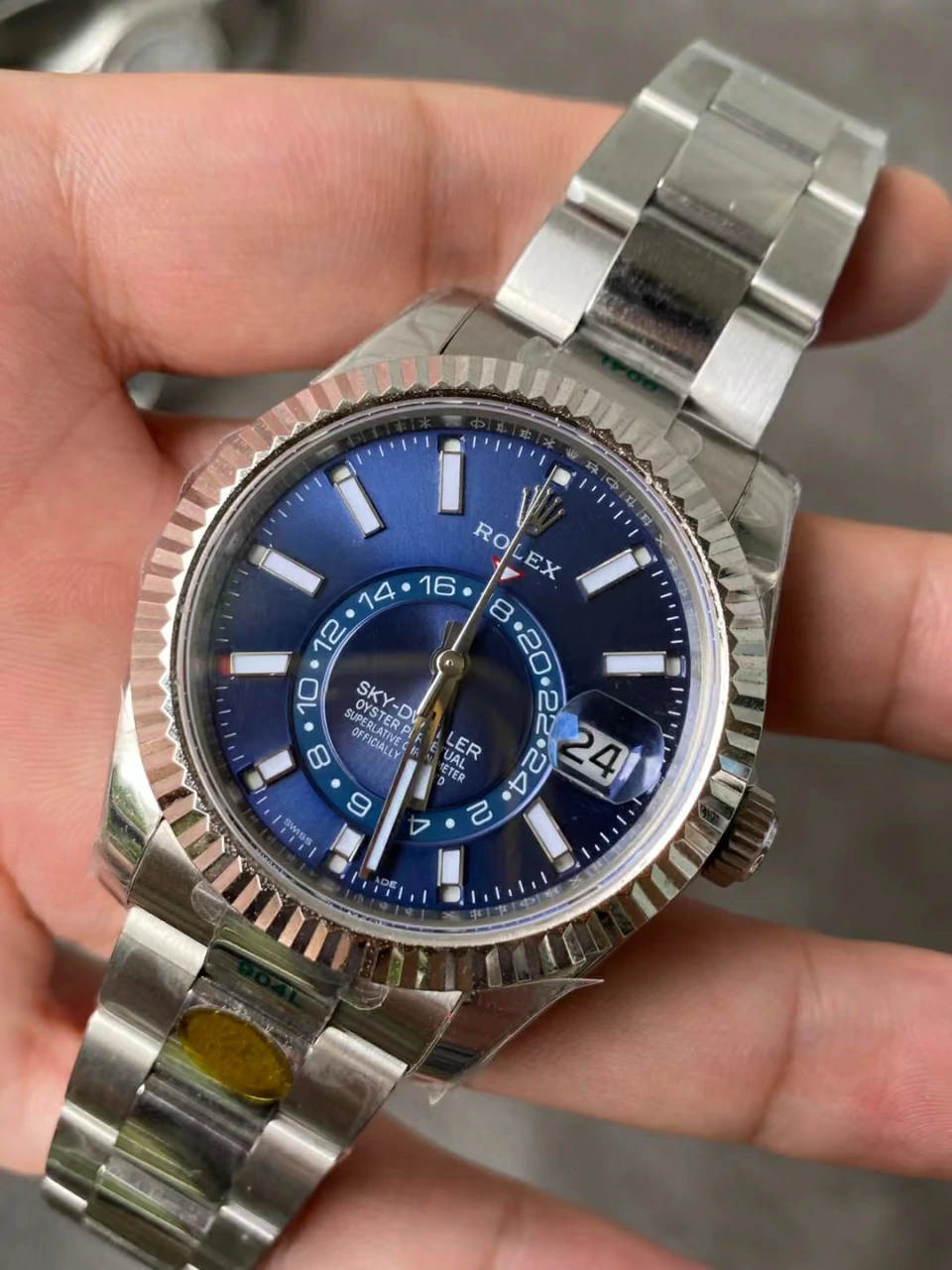 ZF天行者Sky-Dweller 326934 904L SS Blue Dial