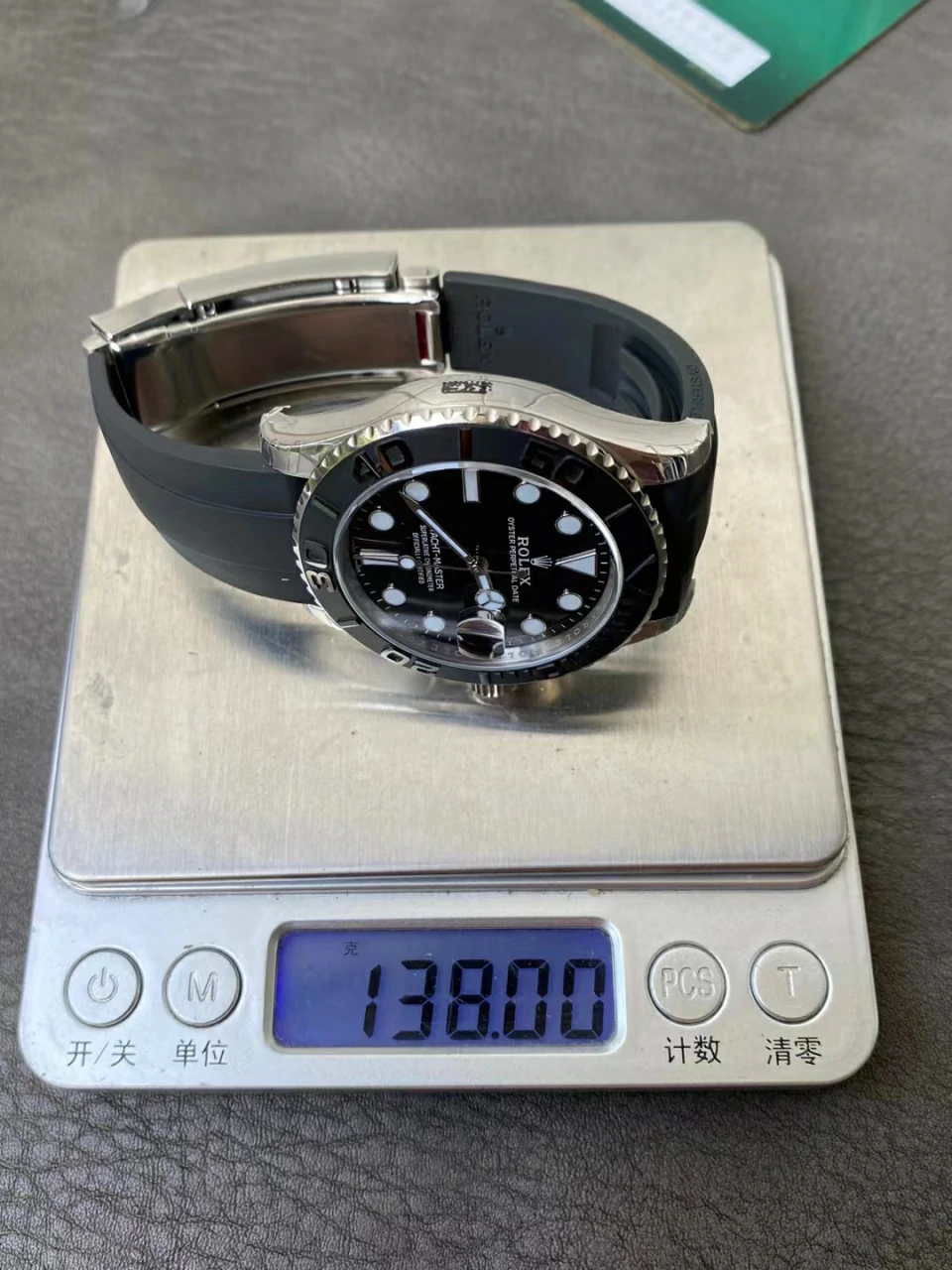 TED/VS配重白金游艇Yacht-Master 42mm 226659 Ceramic Bezel Oysterflex Strap Gain Weight