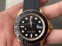 GOLD factory金游艇Yacht-Master 126655 Black Ceramic Bezel Tungsten Heavy Version