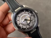 VSF世界时灰黑Aqua Terra GMT Worldtimer 43mm Titanium A8938