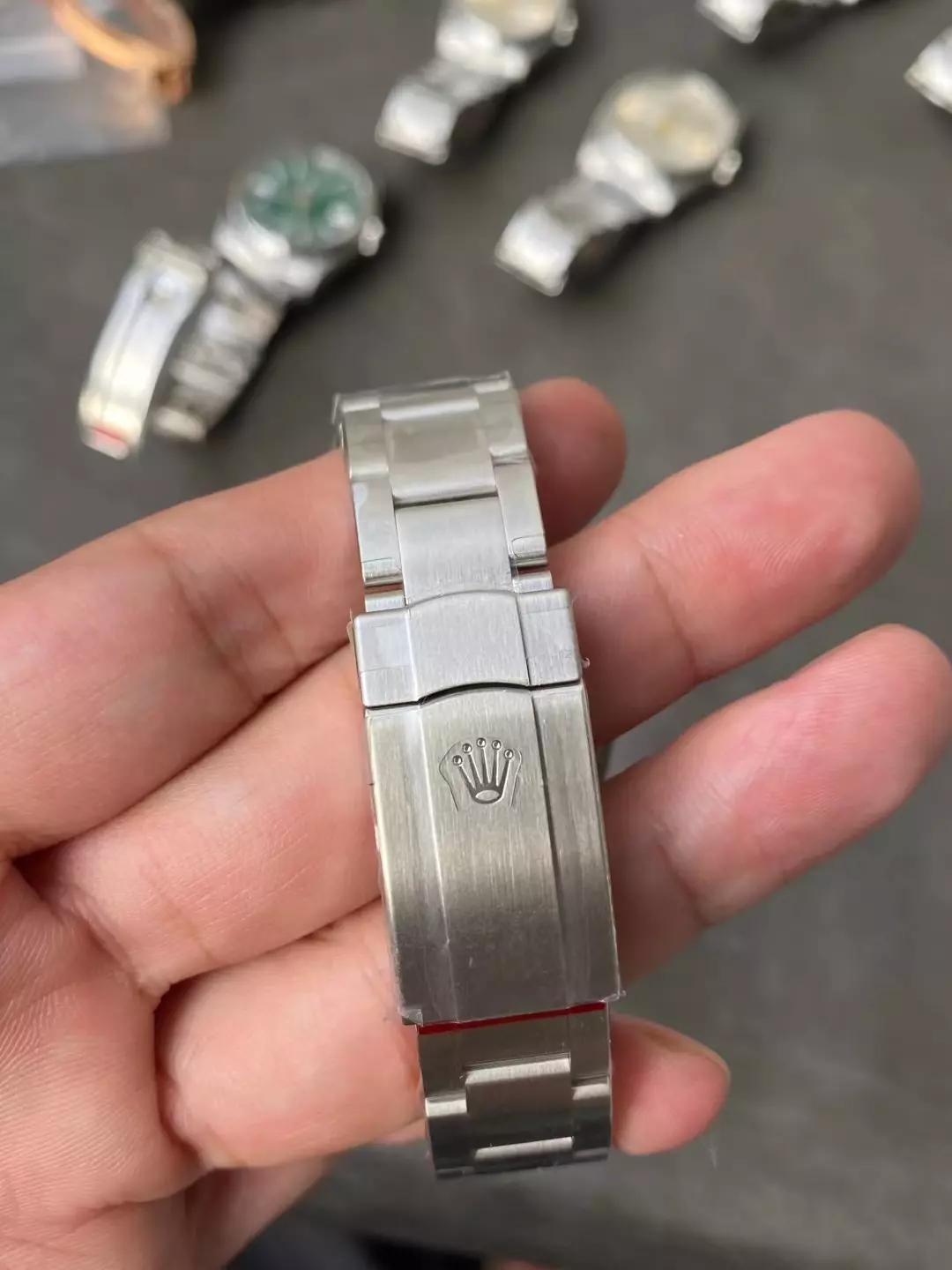 Clean厂恒动绿面41mm Oyster Perpetual 124300 904L Steel Green Dial