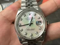 Clean贝母盘DateJust 36mm 126234 MOP Diamond Dial Jubilee