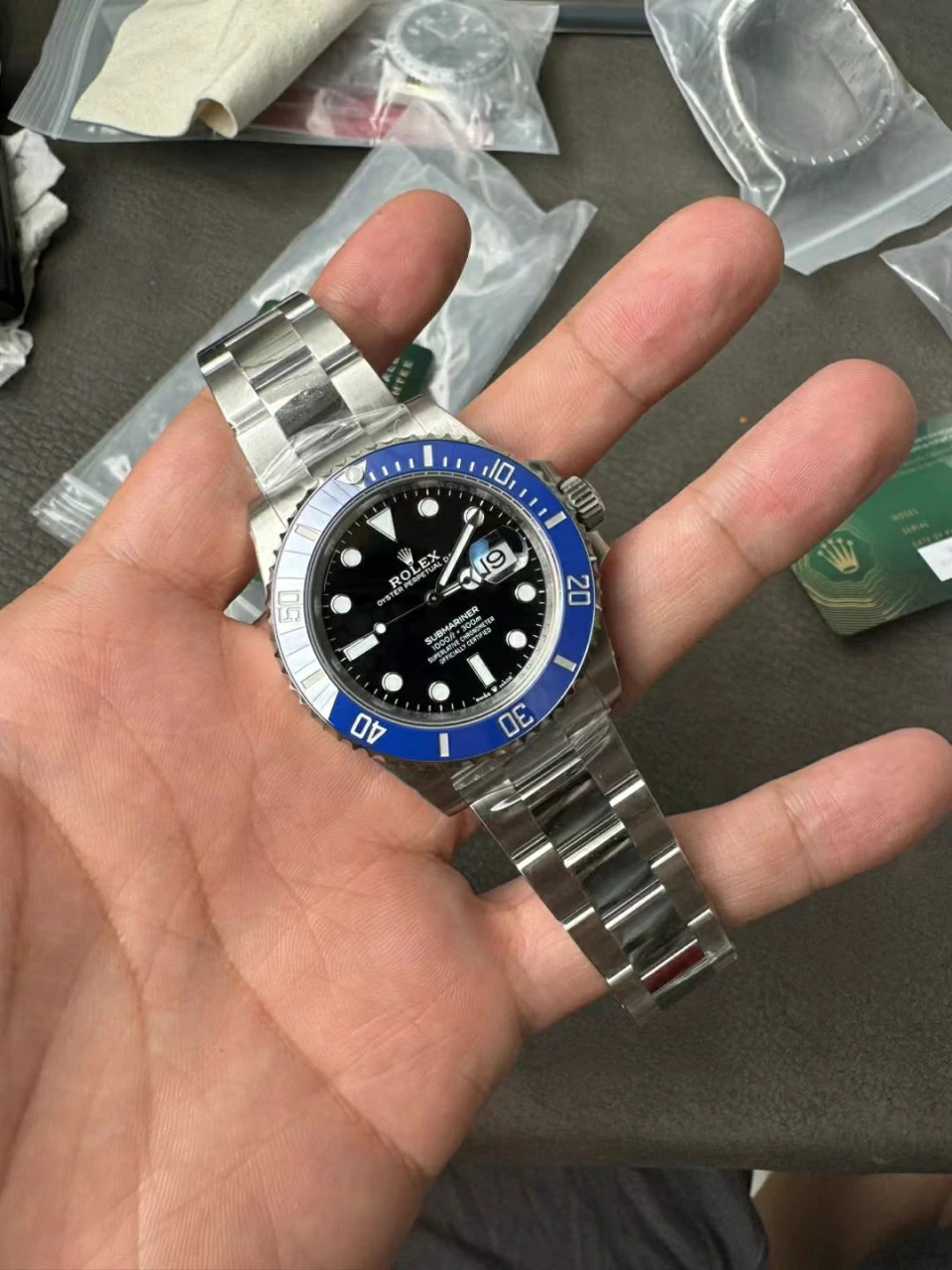 VSF蓝水鬼Submariner 41mm 126619 LB Blue Ceramic 904L Steel VS3235