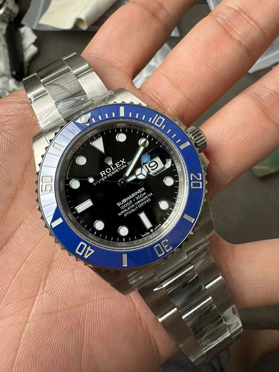 VSF蓝水鬼Submariner 41mm 126619 LB Blue Ceramic 904L Steel VS3235