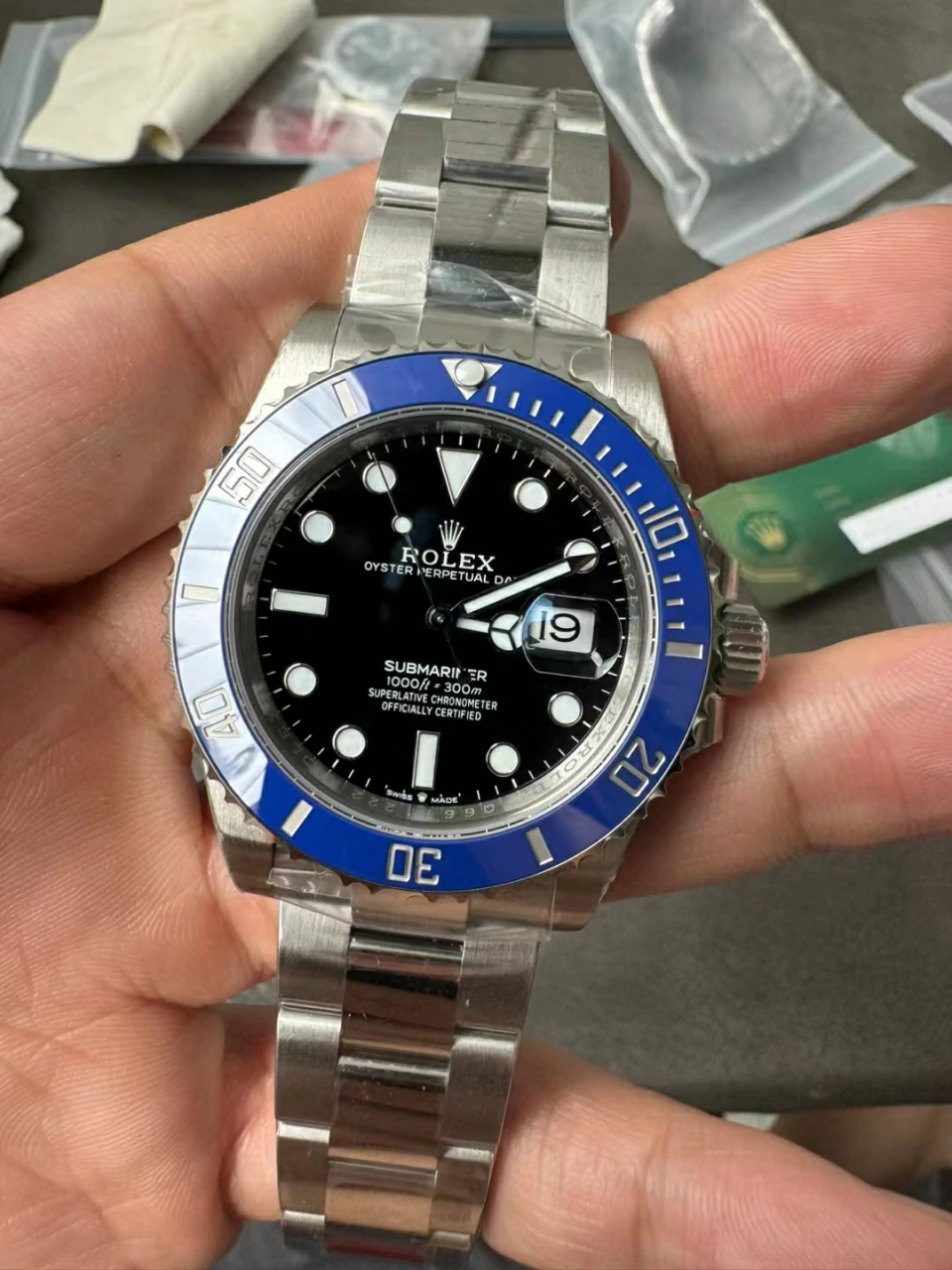 VSF蓝水鬼Submariner 41mm 126619 LB Blue Ceramic 904L Steel VS3235