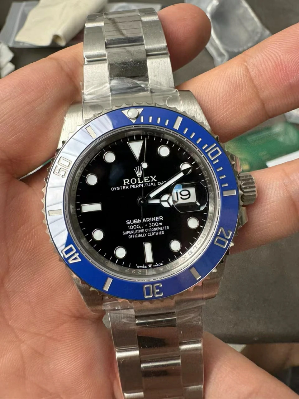 VSF蓝水鬼Submariner 41mm 126619 LB Blue Ceramic 904L Steel VS3235