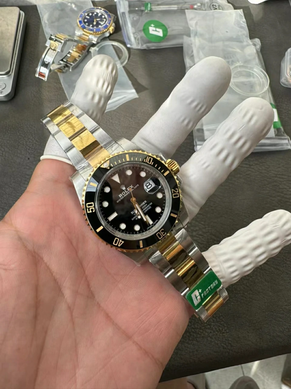 C+工厂配重间金水鬼Submariner 40mm 116613 LN Black DD3135